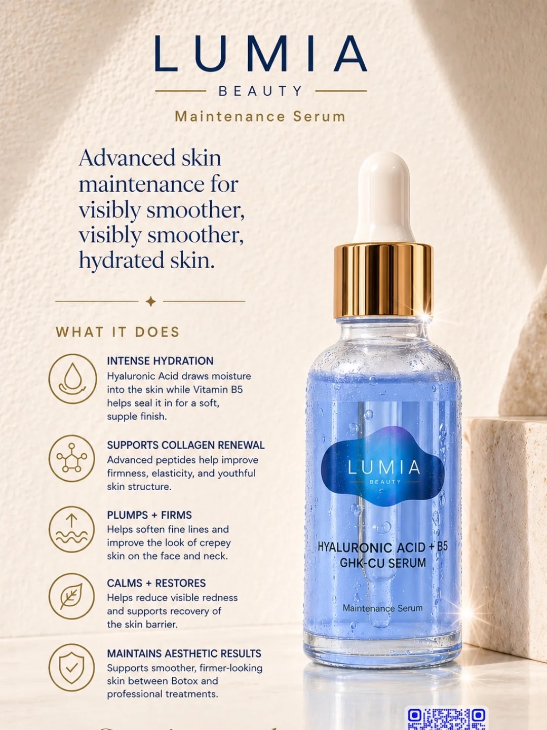LUMIA Beauty Maintenance Serum Benefits